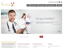 Tablet Screenshot of fisioworkrs.com.br